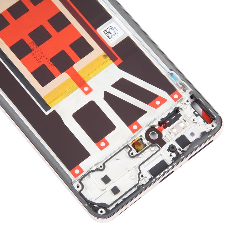 For OPPO Reno9 Pro Original Front Housing LCD Frame Bezel Plate (Gold) - Frame Bezel Plate by PMC TechLife | Online Shopping South Africa | PMC TechLife