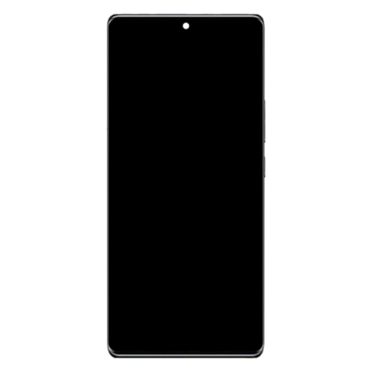 AMOLED LCD Screen For ZTE Axon 40 Pro A2023 Digitizer Full Assembly with Frame(Black) - free shipping - PMC TechLife - Order now!