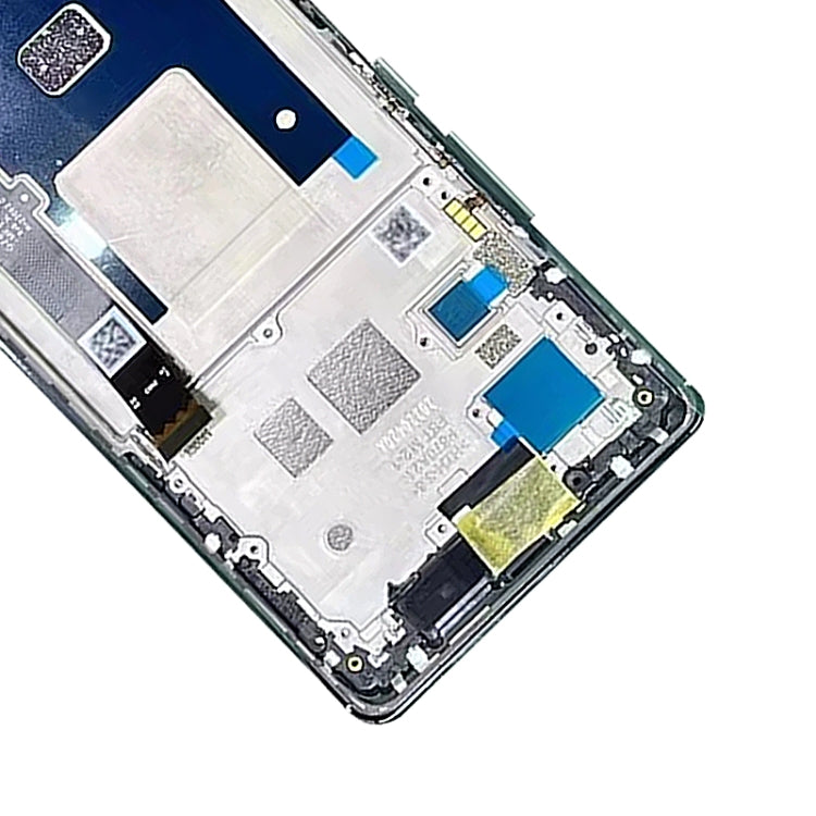 AMOLED LCD Screen For ZTE Axon 40 Pro A2023 Digitizer Full Assembly with Frame(Black) - free shipping - PMC TechLife - Order now!