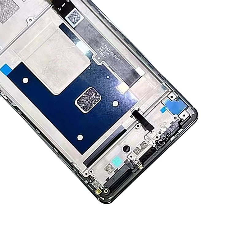 AMOLED LCD Screen For ZTE Axon 40 Pro A2023 Digitizer Full Assembly with Frame(Black) - free shipping - PMC TechLife - Order now!