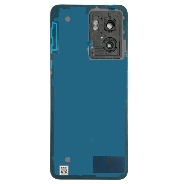 For OnePlus Nord N300 CPH2389 Battery Back Cover with Camera Lens Cover(Black) - Back Cover by PMC TechLife | Online Shopping South Africa | PMC TechLife