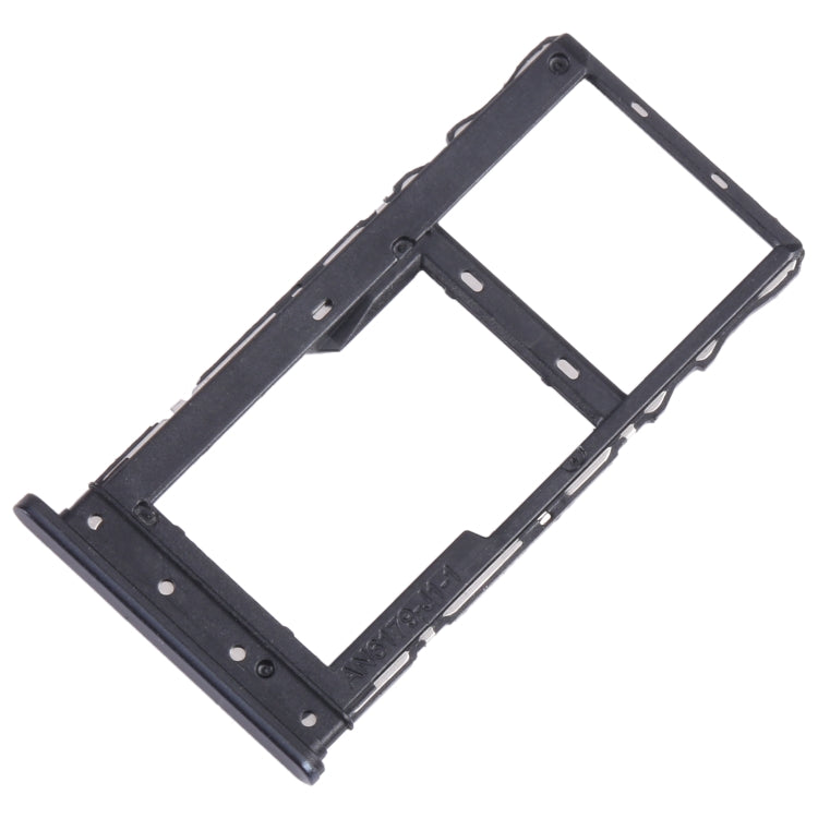 For Motorola Moto G 2022 SIM Card Tray + Micro SD Card Tray (Black) - Card Socket by PMC TechLife | Online Shopping South Africa | PMC TechLife | Buy Now Pay Later Mobicred