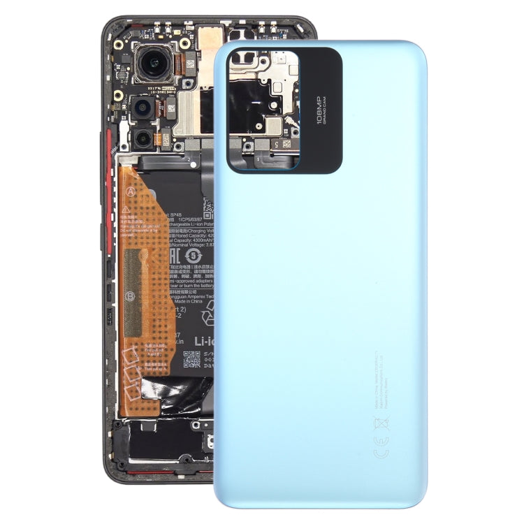 For Xiaomi Redmi Note 12S Original Battery Back Cover(Blue) - Back Cover by PMC TechLife | Online Shopping South Africa | PMC TechLife