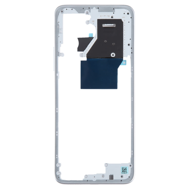 For Xiaomi Redmi 12 4G Original Front Housing LCD Frame Bezel Plate (Silver) - free shipping - PMC TechLife - Order now!