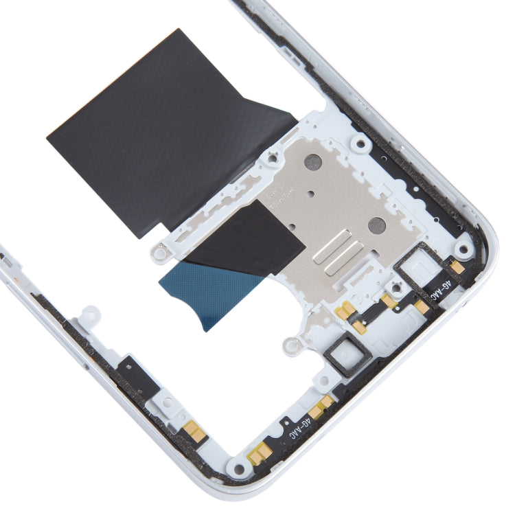 For Xiaomi Redmi 12 4G Original Front Housing LCD Frame Bezel Plate (Silver) - free shipping - PMC TechLife - Order now!