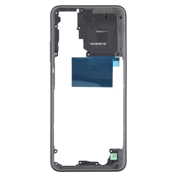 For Xiaomi Redmi Note 12S Original Middle Frame Bezel Plate (Black) - Frame Bezel Plate by PMC TechLife | Online Shopping South Africa | PMC TechLife