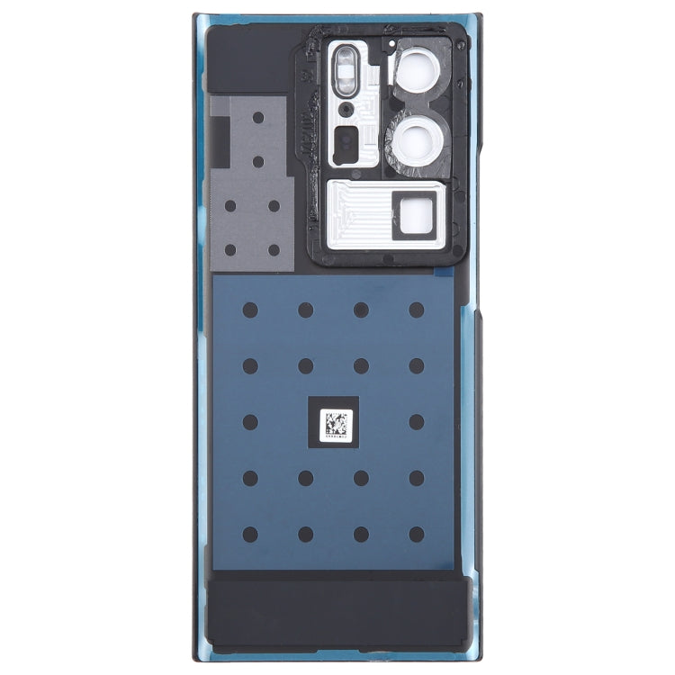 For ZTE Axon 40 Ultra A2023P Battery Back Cover with Camera Lens Cover(Black) - For ZTE by PMC TechLife | Online Shopping South Africa | PMC TechLife