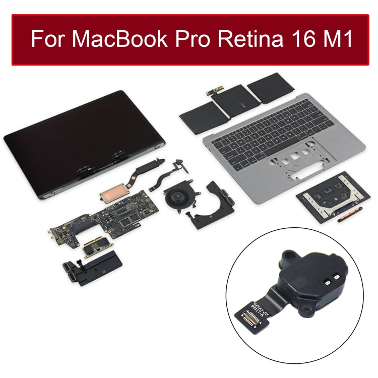 Earphone Jack Flex Cable 821-03117-A for MacBook Pro 16 inch M1 A2485 EMC3651 2021 - Flex Cable by PMC TechLife | Online Shopping South Africa | PMC TechLife