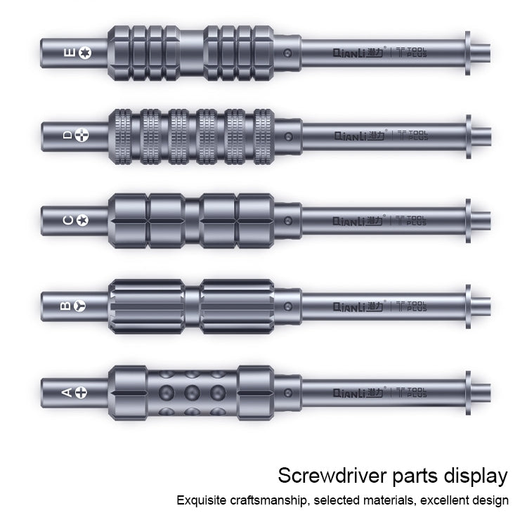 Qianli i-Thor 5 in 1 S2 Precision 3D Texture Screwdriver Set - free shipping - PMC TechLife - Order now!