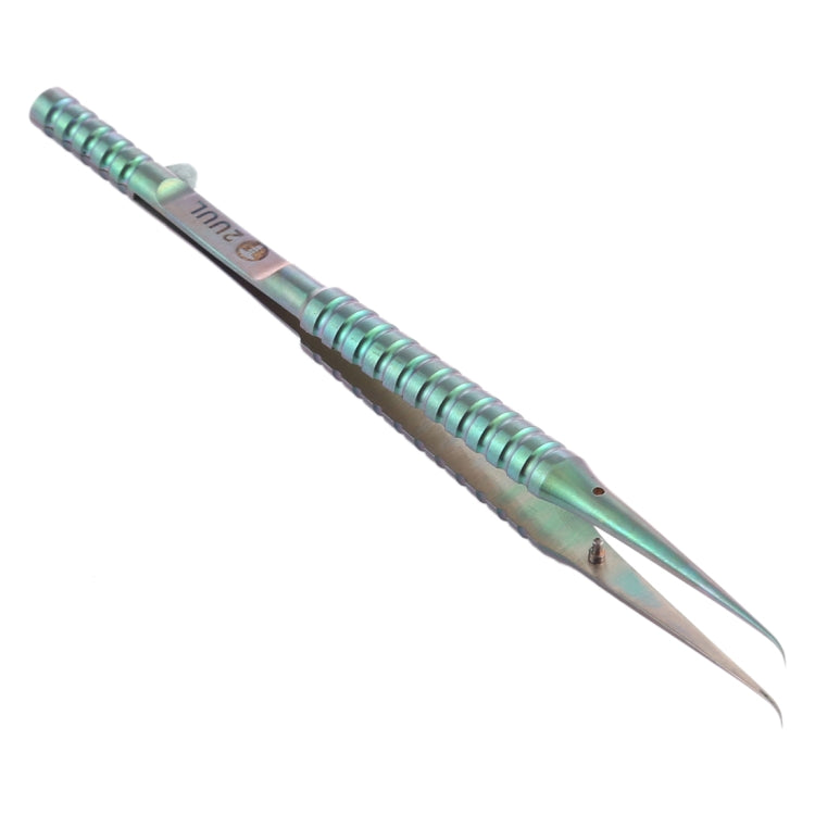 2UUL Ti02  Titanium Alloy Curved Tweezers - Dust Remove Tool by 2UUL | Online Shopping South Africa | PMC Jewellery