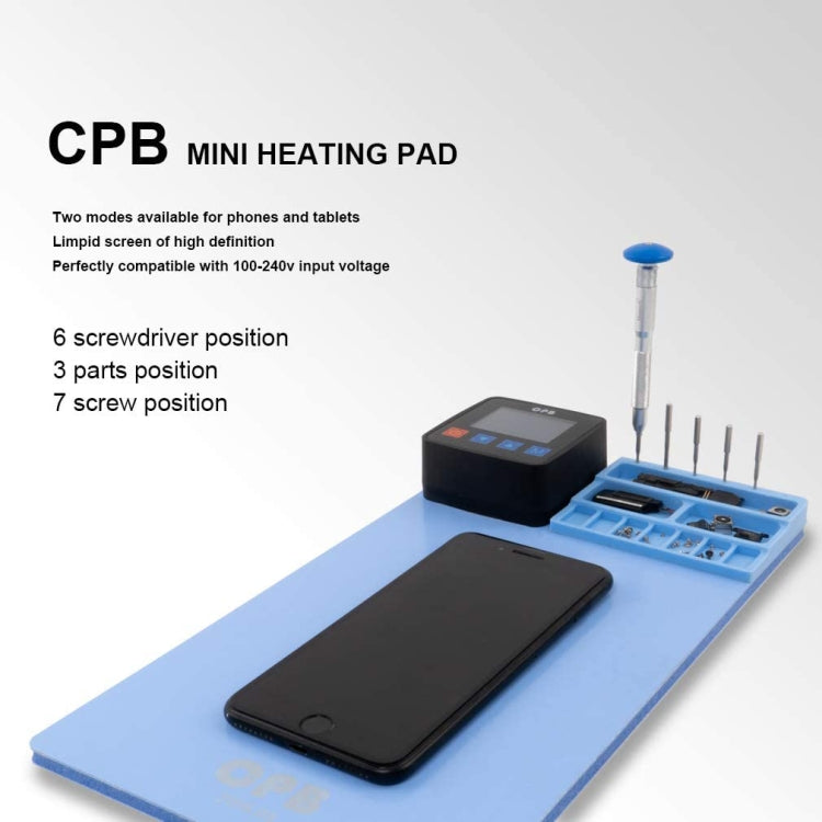 CPB CP300 LCD Screen Heating Pad Safe Repair Tool, EU Plug - Repair Platform by PMC Jewellery | Online Shopping South Africa | PMC Jewellery