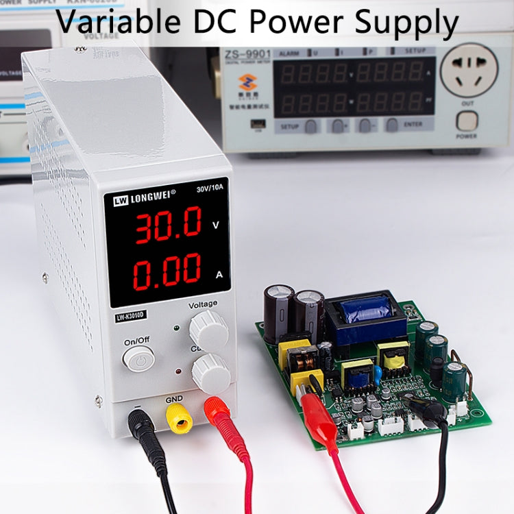 K3010D 30V 10A DC Switching Regulated Powers Supply Phone Repair Voltage Regulator(AU Plug) - Power Supply by PMC TechLife | Online Shopping South Africa | PMC TechLife | Buy Now Pay Later Mobicred