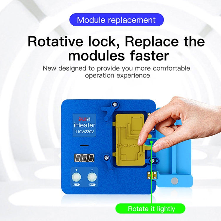 AIXUN iHeater Double Layers Board Pre-heating Soldering Rework Station, CN Plug - Repair Platform by PMC TechLife | Online Shopping South Africa | PMC TechLife