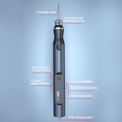 MaAnt D-1 Intelligent Electric Sharpening Pen - Polishing Repair by MaAnt | Online Shopping South Africa | PMC Jewellery | Buy Now Pay Later Mobicred