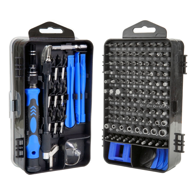 138 in 1 DIY Mobile Phone Disassembly Tool Clock Repair Multi-function Tool Screwdriver Set (Blue) - Screwdriver Set by PMC TechLife | Online Shopping South Africa | PMC TechLife