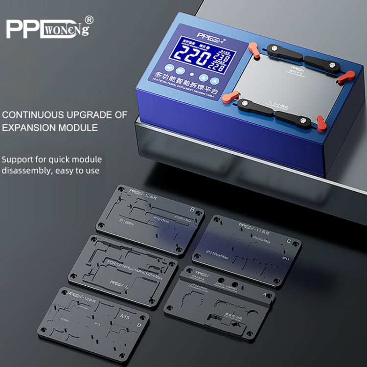 PPD Multifunctional Intelligent Desoldering Platform for iPhone 11 to 14 Pro Max, EU Plug - Repair Platform by PMC TechLife | Online Shopping South Africa | PMC TechLife | Buy Now Pay Later Mobicred