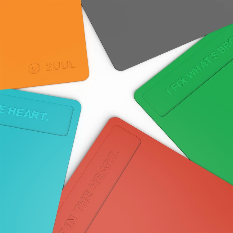 2UUL Heat Resisting Silicone Pad, Size: 40 x 28cm (Green) - free shipping - PMC TechLife - Order now!