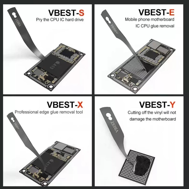 BEST BST-69A+ CPU Chip Remove Glue Tools DIY Carving Knife - Tool Kits by BEST | Online Shopping South Africa | PMC TechLife | Buy Now Pay Later Mobicred