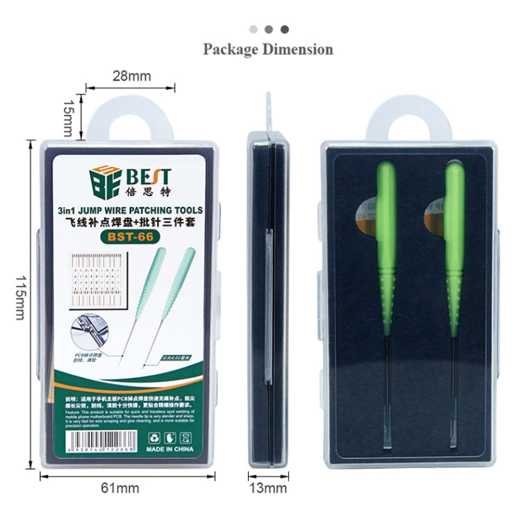BEST BST-66 Dots Soldering Lugs Needle Welding Repairing Tools Set - Soldering Iron Set by BEST | Online Shopping South Africa | PMC TechLife | Buy Now Pay Later Mobicred