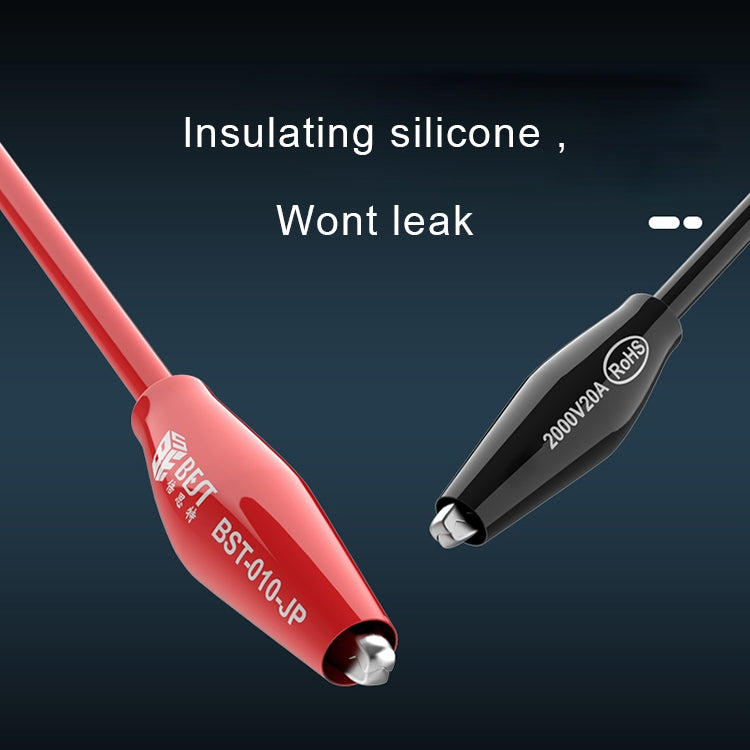 BEST BST-010-JP 2000V 20A Superconducting Alligator Clip Test Lead - Digital Multimeter by BEST | Online Shopping South Africa | PMC TechLife | Buy Now Pay Later Mobicred