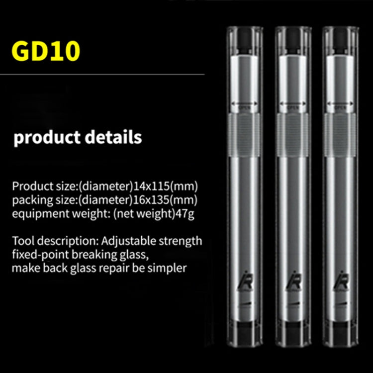 Mijing iRepair GD10 Back Glass Lens Blasting Demolishing Pen - free shipping - PMC TechLife - Order now!