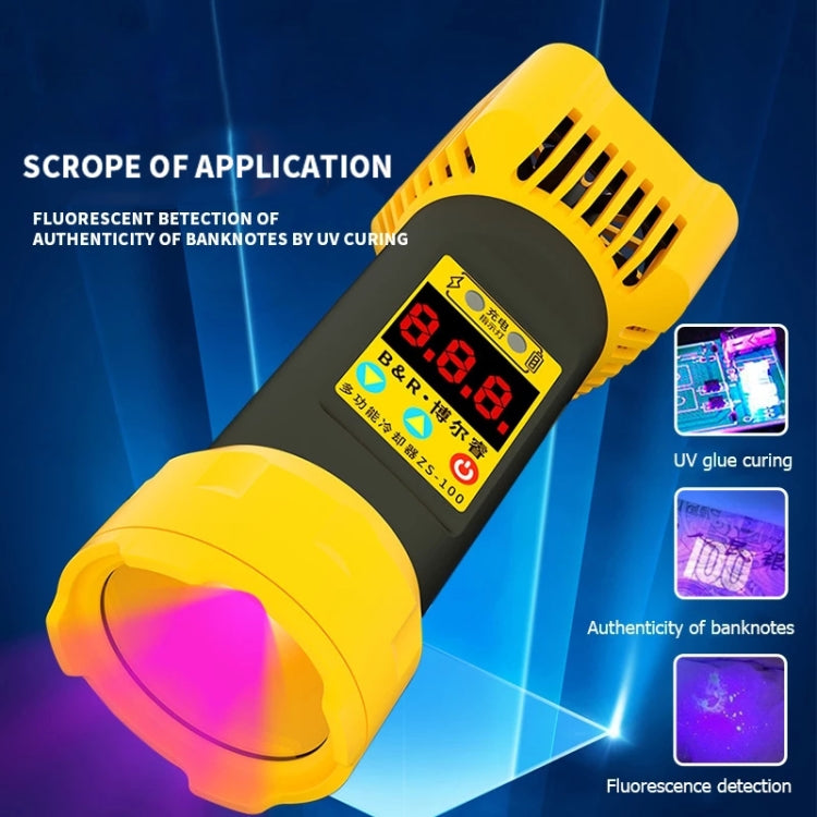 B&R ZS-100 2 in 1 UV Curing Lamp + Fan Cooler Repair Tool - Others by PMC TechLife | Online Shopping South Africa | PMC TechLife
