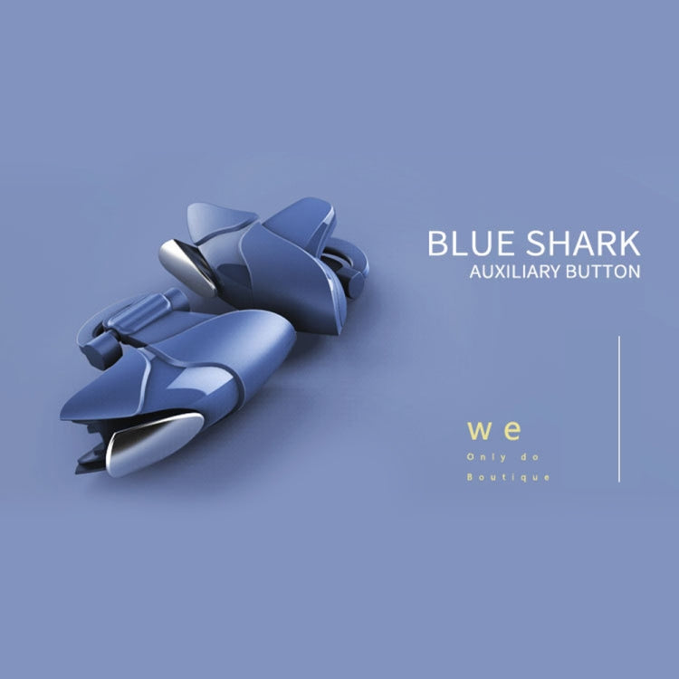 Blue Shark Shark Eat Chicken Game Auxiliary Handle(blue) - Handle Shooter by PMC TechLife | Online Shopping South Africa | PMC TechLife
