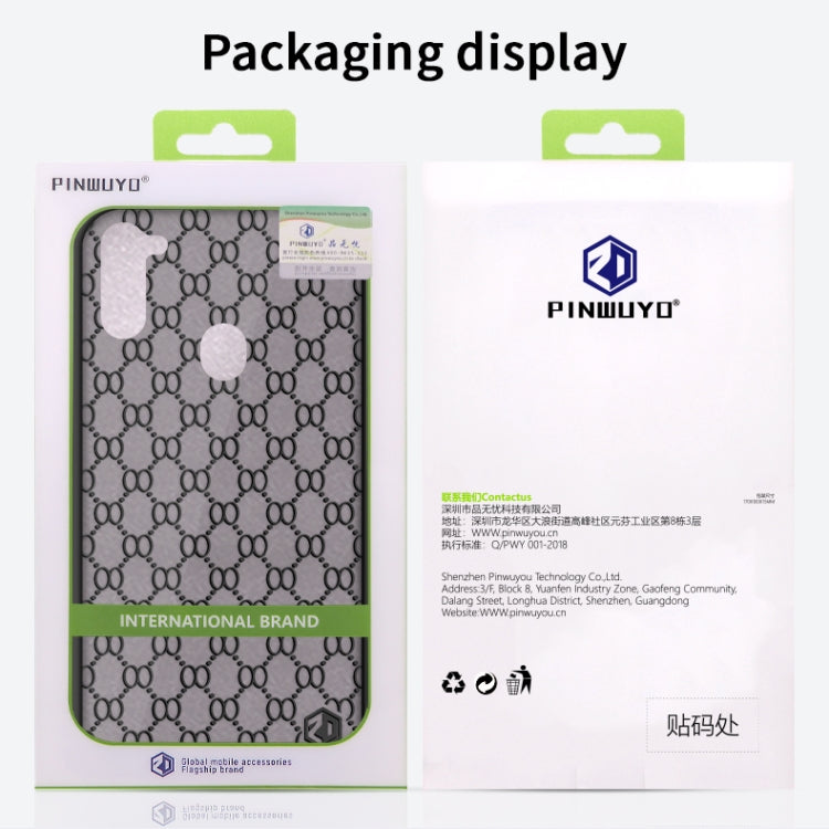For Samsung Galaxy A11 US PINWUYO Series 2 Generation PC + TPU Anti-drop All-inclusive  Protective Case(Red) - Galaxy Phone Cases by PINWUYO | Online Shopping South Africa | PMC TechLife | Buy Now Pay Later Mobicred