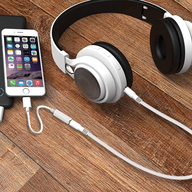 Zs-kl21836 2 PCS 8 Pin to 3.5mm Earphone Adapter Audio Adapter, Compatible with IOS 13 System - Earphone Adapter by PMC TechLife | Online Shopping South Africa | PMC TechLife