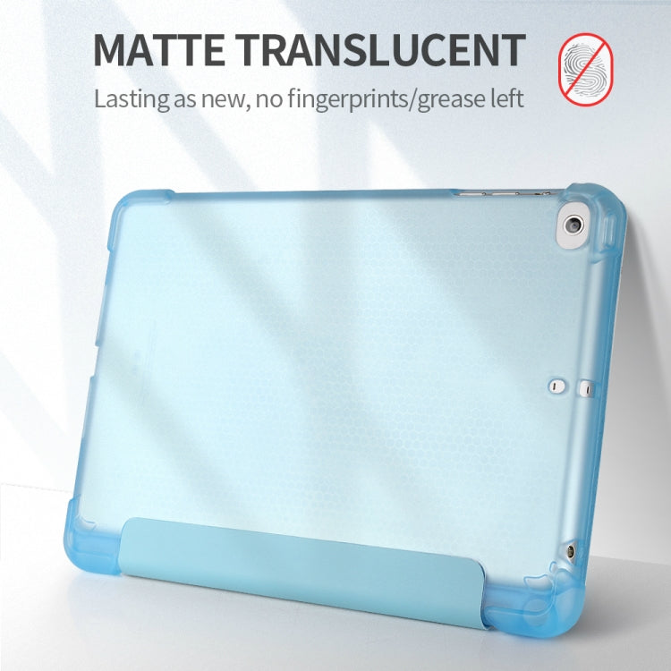 For iPad mini 5 / mini 4 / mini 3 / mini 2 / mini 3-folding Litchi Texture Horizontal Flip PU Leather + Shockproof TPU Case with Holder & Pen Slot(Red) - iPad mini (2019) / mini 5 Cases by PMC TechLife | Online Shopping South Africa | PMC TechLife | Buy Now Pay Later Mobicred