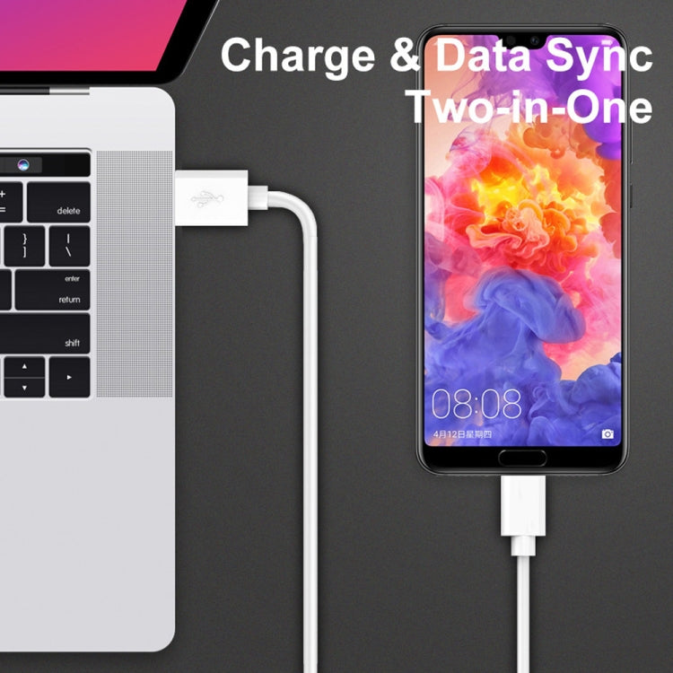 Qc3.0 Dual USB Car Charger + 8 Pin Fast Charging Line Car Charging Kit(White) - Car Charger by PMC TechLife | Online Shopping South Africa | PMC TechLife