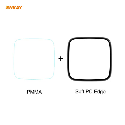 2 PCS For Fitbit Versa 3 / Fitbit Sense ENKAY Hat-Prince 3D Full Screen Soft PC Edge + PMMA HD Screen Protector Film - Screen Protector by ENKAY | Online Shopping South Africa | PMC Jewellery | Buy Now Pay Later Mobicred