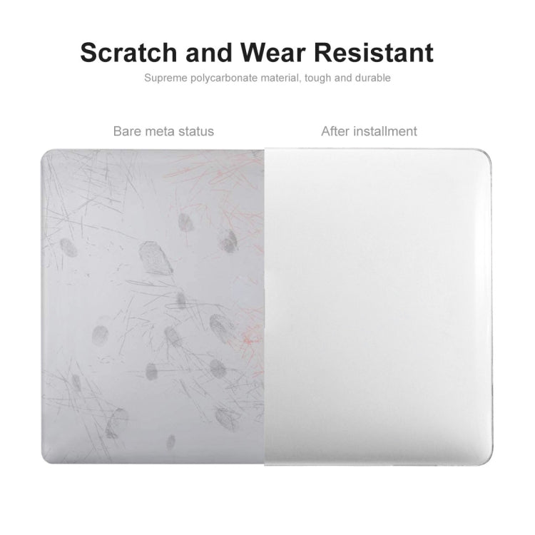 For MacBook Air 13.6 2022/2024 A2681 M2 / A3113 M3 ENKAY Crystal Laptop Protective Case (Green) - MacBook Air Cases by ENKAY | Online Shopping South Africa | PMC TechLife | Buy Now Pay Later Mobicred