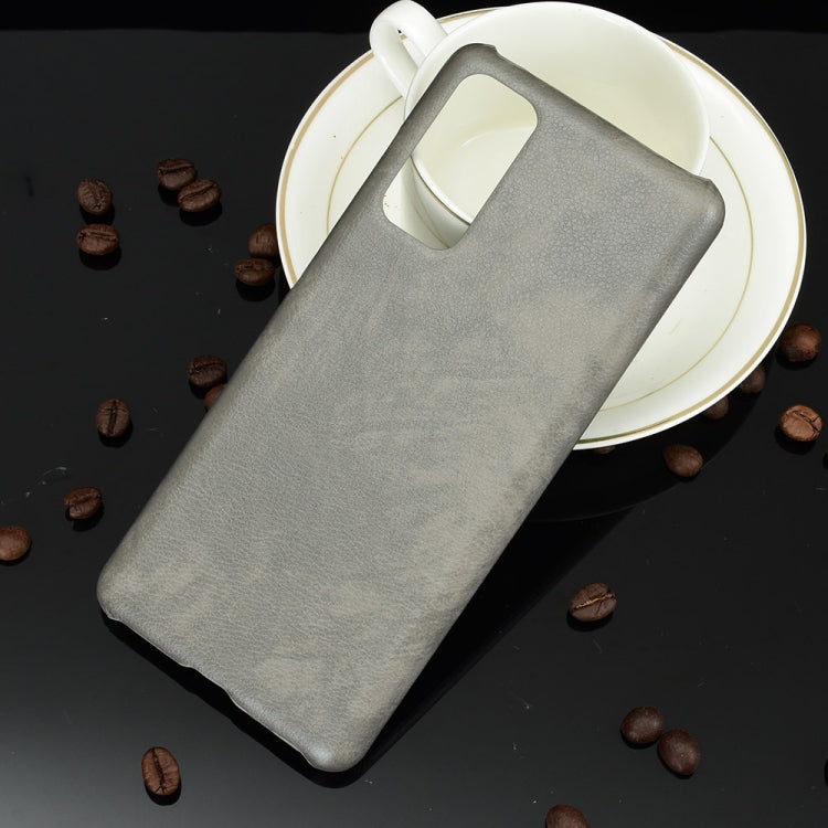 For Samsung Galaxy S20 FE Shockproof Litchi Texture PC + PU Case(Gray) - Galaxy S20 FE Cases by NILLKIN | Online Shopping South Africa | PMC TechLife | Buy Now Pay Later Mobicred