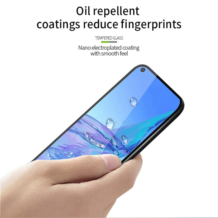 For OPPO A32 PINWUYO 9H 2.5D Full Screen Tempered Glass Film(Black) - free shipping - PMC TechLife - Order now!