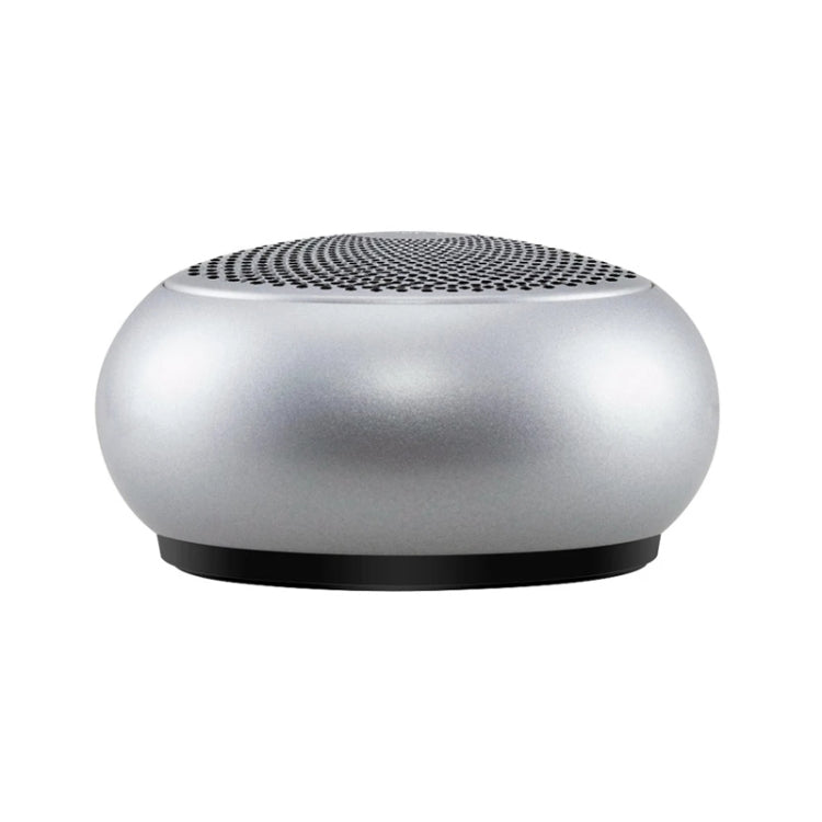 EWA A110 IPX5 Waterproof Portable Mini Metal Wireless Bluetooth Speaker Supports 3.5mm Audio & 32GB TF Card & Calls(Silver) - Mini Speaker by EWA | Online Shopping South Africa | PMC Jewellery | Buy Now Pay Later Mobicred