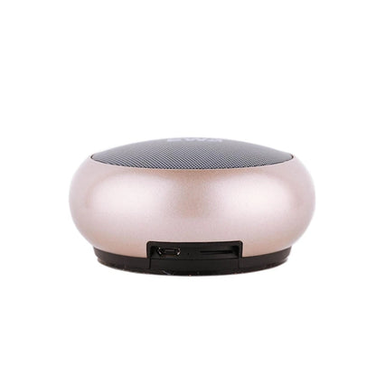 EWA A110 IPX5 Waterproof Portable Mini Metal Wireless Bluetooth Speaker Supports 3.5mm Audio & 32GB TF Card & Calls(Gold) - Mini Speaker by EWA | Online Shopping South Africa | PMC Jewellery