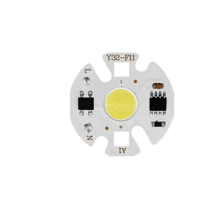 10 PCS COB LED Light Chip AC 220V LED Bulb Light Intelligent IC Driver Bulb Light DIY Spotlight Downlight Chip Outdoor Flood Light(5W���warm white���) - free shipping - PMC TechLife - Order now!