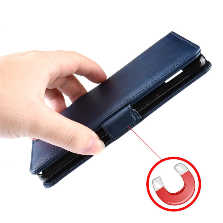 For Nokia 5.4 Dual-side Magnetic Buckle Horizontal Flip Leather Case with Holder & Card Slots & Wallet(Dark Blue) - free shipping - PMC TechLife - Order now!