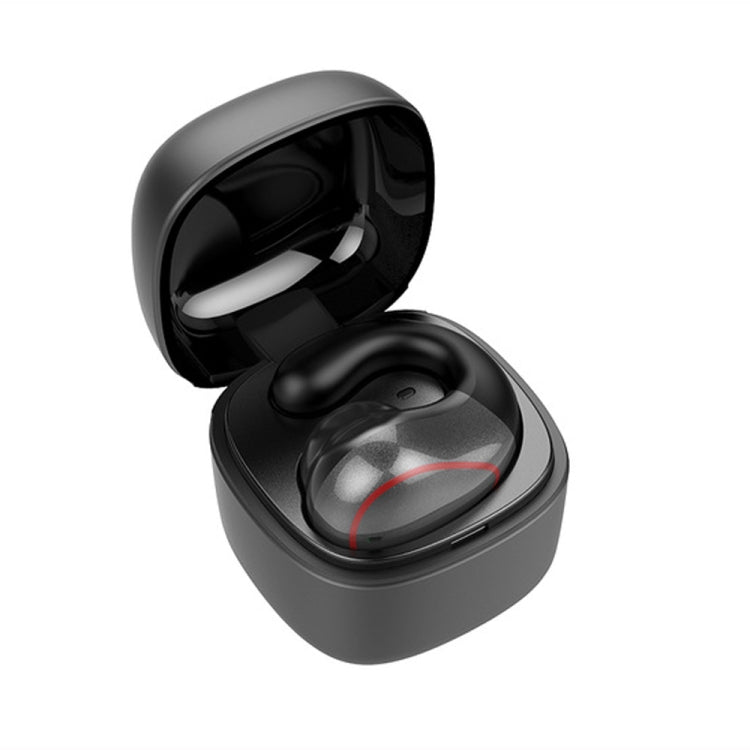 T25 Over-ear Bluetooth 5.0 Single-ear Invisible Wireless Earphone High Definition Call Super Long Standby Bone Conduction Earphone(Gray) - Bluetooth Earphone by PMC TechLife | Online Shopping South Africa | PMC TechLife | Buy Now Pay Later Mobicred
