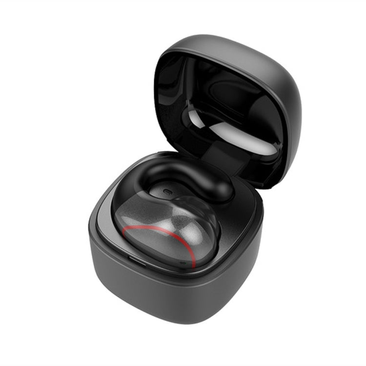 T25 Over-ear Bluetooth 5.0 Single-ear Invisible Wireless Earphone High Definition Call Super Long Standby Bone Conduction Earphone(Gray) - Bluetooth Earphone by PMC TechLife | Online Shopping South Africa | PMC TechLife | Buy Now Pay Later Mobicred