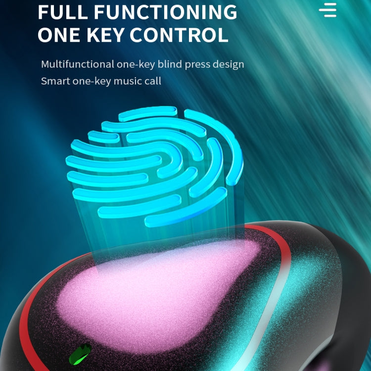 T25 Over-ear Bluetooth 5.0 Single-ear Invisible Wireless Earphone High Definition Call Super Long Standby Bone Conduction Earphone(Gray) - Bluetooth Earphone by PMC TechLife | Online Shopping South Africa | PMC TechLife | Buy Now Pay Later Mobicred