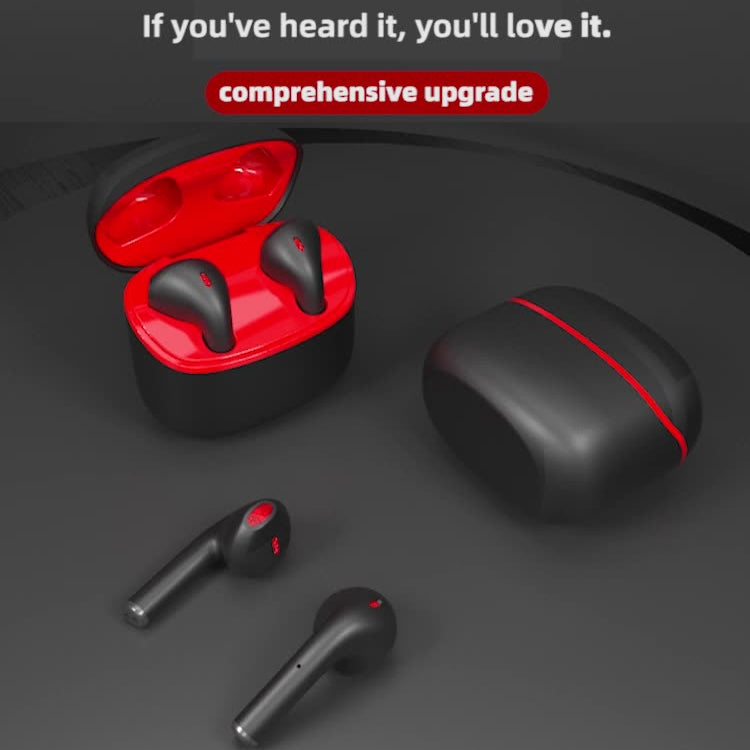 JM12 TWS Earphone Bluetooth 5.0 Touch Control Stereo Bass Sport Wireless Earphone With Mic(White) - TWS Earphone by PMC TechLife | Online Shopping South Africa | PMC TechLife