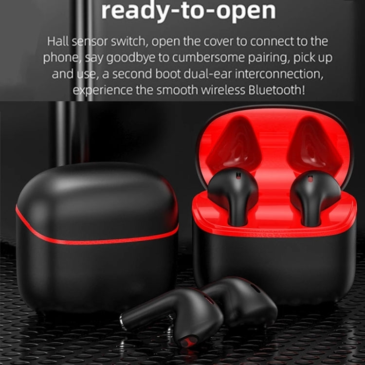 JM12 TWS Earphone Bluetooth 5.0 Touch Control Stereo Bass Sport Wireless Earphone With Mic(White) - TWS Earphone by PMC TechLife | Online Shopping South Africa | PMC TechLife