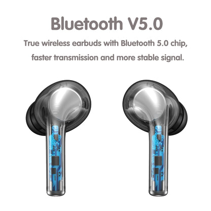 JM13 TWS Earphone Bluetooth 5.0 Touch Control Stereo Bass Sport Wireless Earphone With Mic(Black) - TWS Earphone by PMC Jewellery | Online Shopping South Africa | PMC Jewellery