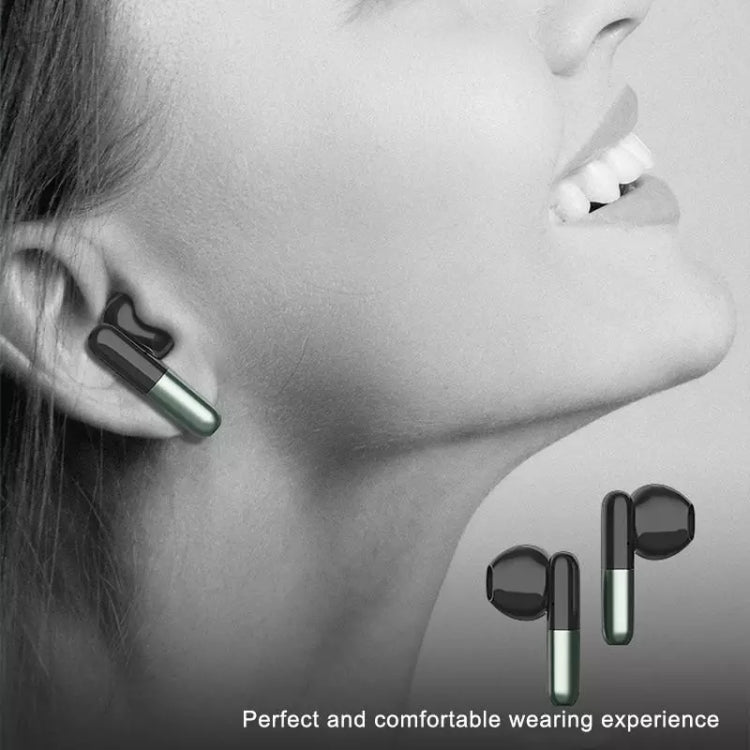 J28 TWS Wireless Bluetooth Earphones LED Digital Display HIFI Music Sport Earphone(Red) - TWS Earphone by PMC TechLife | Online Shopping South Africa | PMC TechLife