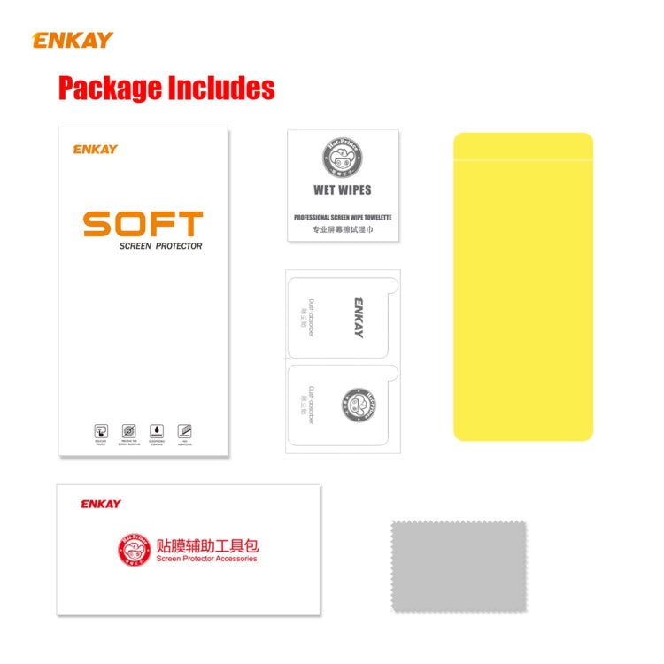 For Xiaomi Redmi Note 9T ENKAY Hat-Prince 0.1mm 3D Full Screen Protector Explosion-proof Hydrogel Film - For Xiaomi by ENKAY | Online Shopping South Africa | PMC TechLife | Buy Now Pay Later Mobicred
