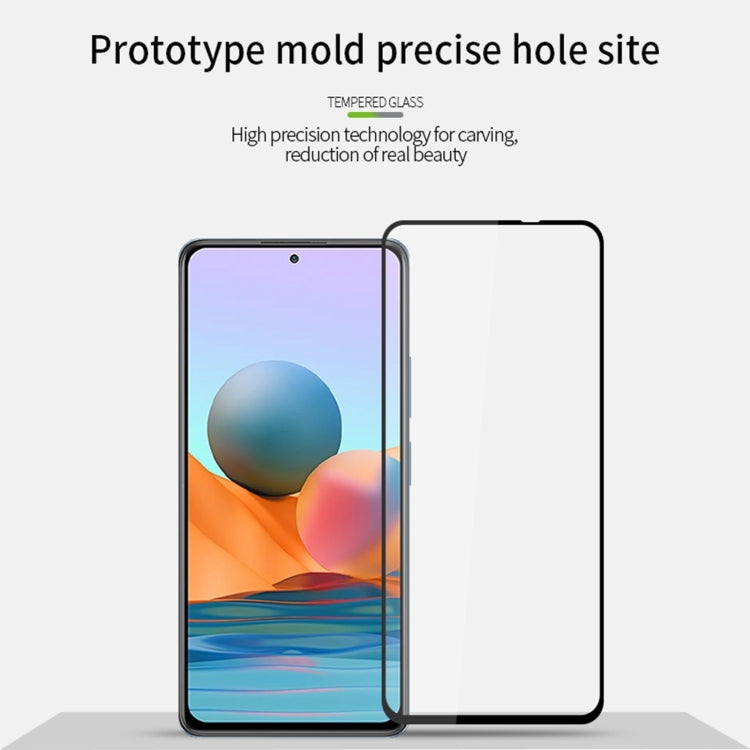 For Xiaomi Redmi Note 10 Pro / Note 10 Pro Max PINWUYO 9H 2.5D Full Screen Tempered Glass Film(Black) - free shipping - PMC TechLife - Order now!