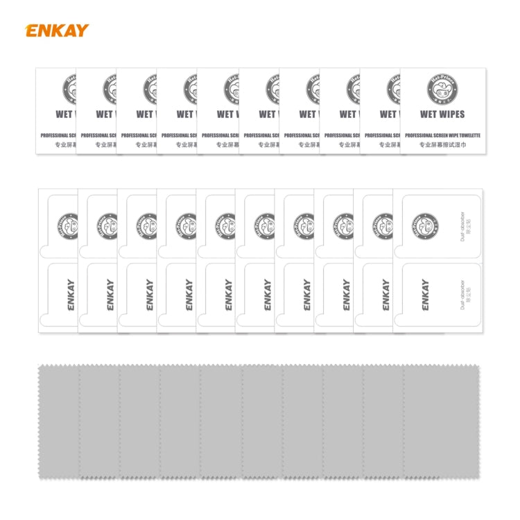 For Redmi Note 10 / Note 10S 10 PCS ENKAY Hat-Prince Full Glue 0.26mm 9H 2.5D Tempered Glass Full Coverage Film -  by ENKAY | Online Shopping South Africa | PMC TechLife | Buy Now Pay Later Mobicred