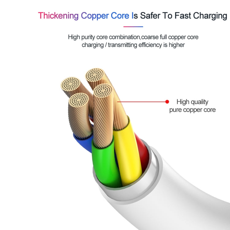 XJ-61 12W USB-C / Type-C to 8 Pin PD Fast Charging Cable, Cable Length:1m - Normal Style Cable by PMC TechLife | Online Shopping South Africa | PMC TechLife